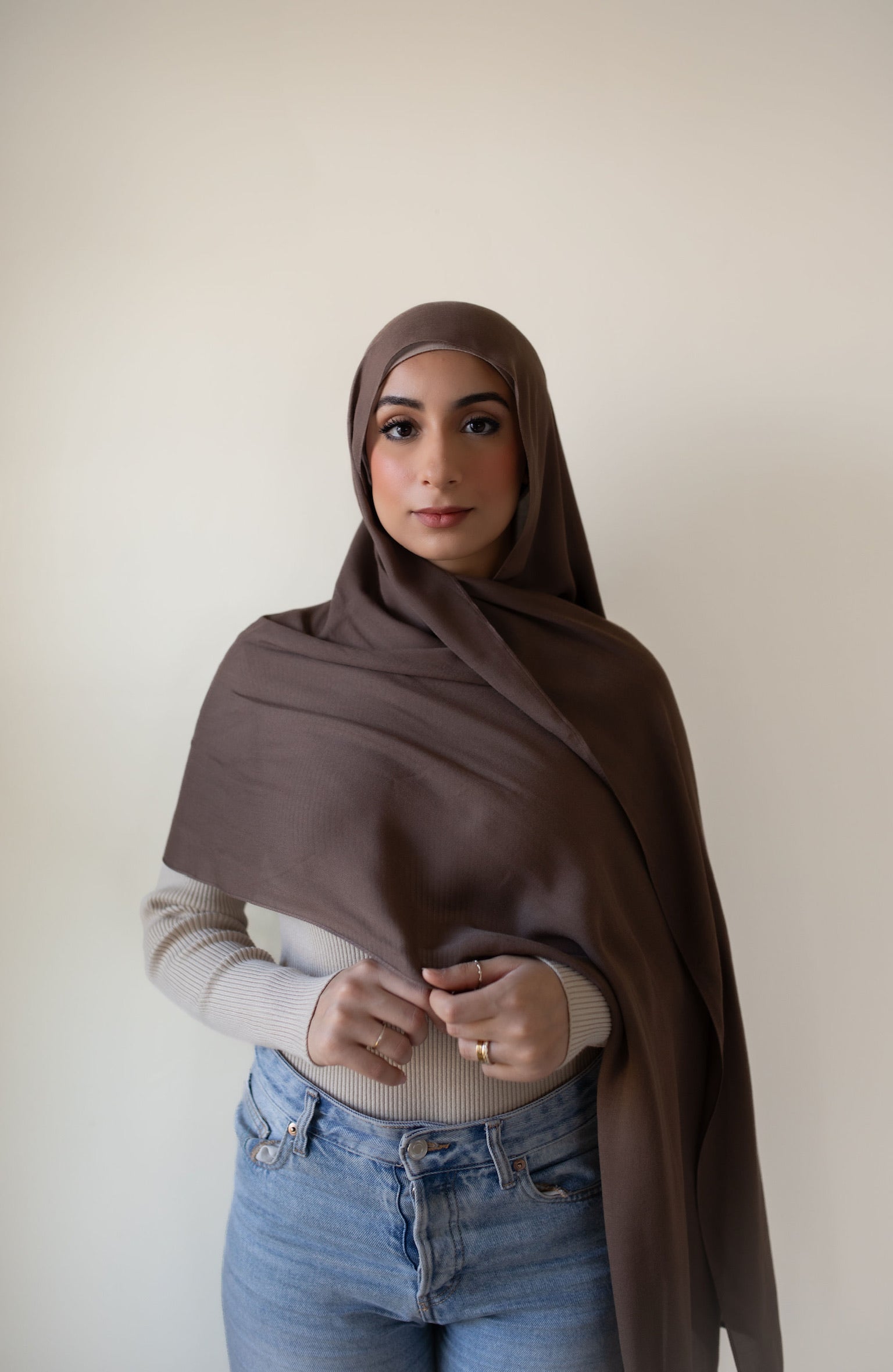 Plain Modal Hijabs Under-cap Set